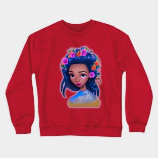 Flower Girl Crewneck Sweatshirt